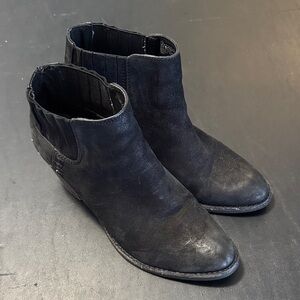 Steve Madden Black Ankle Boots